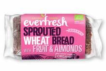 Sprouted Wheat Bread with Fruit & Almonds, Organic 400g (Everfresh Natural Foods)