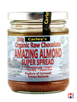 Organic "Amazing Almond" Raw Chocolate & Almond Spread 250g (Carley's)