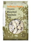 Blanched Almonds, Organic 125g (Infinity Foods)