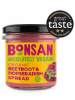 Organic Beetroot & Horseradish Spread 130g (Bonsan)
