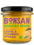 Organic Lentil Turmeric Spread 140g (Bonsan)