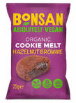 Organic Vegan Cookie Melt - Hazelnut Brownie 25g (Bonsan)