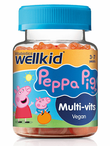 Wellkid Peppa Pig Multivitamin, 30 Soft Jellies (Vitabiotics)