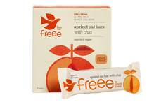 Organic Gluten Free Apricot & Chia Seed Oat Bars 4x35g (Freee by Doves Farm)