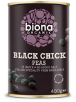 Organic Black Chick Peas 400g (Biona)