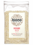 Organic White Sushi Rice 400g (Biona)