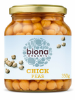 Organic Chick Peas 350g (Biona)