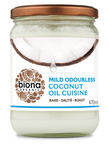 Organic Coconut Oil Cuisine - Mild & Odourless 470ml (Biona)