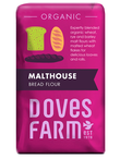 Organic Malthouse Bread Flour 1kg (Doves Farm)