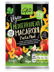 Vegan Mediterranean Macaroni Pasta Meal 400g (Geo)
