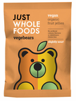 VegeBears Slightly Sour Vegan Jellies, Organic 70g (Just Wholefoods)