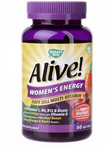 Alive! Women's Energy Multi-Vitamin, 60 Soft Jells (Nature's Way)