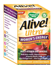 Alive! Womens Energy Ultra Wholefoods Plus, 60 Tablets (Nature's Way)