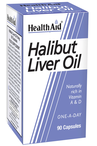 Halibut Liver Oil 90caps (Health Aid)