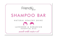 Lavender & Geranium Shampoo Bar 95g (Friendly Soap)