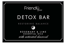 Activated Charcoal Detox Soap 95g (Friendly Soap)