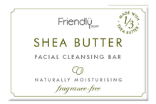 Shea Butter Facial Cleansing Bar 95g (Friendly Soap)