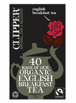 Organic English Breakfast Tea 40 Bags (Clipper)