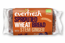 Sprouted Wheat Bread with Stem Ginger, Organic 400g (Everfresh Natural Foods)