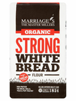 Strong White Bread Flour, Organic 1kg (Marriages)