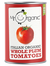 Whole Plum Tomatoes, Organic 400g (Mr Organic)