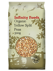 Organic Yellow Split Peas 500g (Infinity Foods)