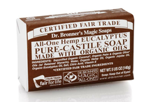 All-One Hemp Eucalyptus Pure Castile Soap Bar 140g (Dr. Bronner's)