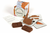 Rabbit Toy and Organic Chocolate, Gift Box 50g (PLAYin CHOC)