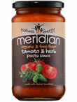 Tomato & Herb Pasta Sauce, Organic 440g (Meridian)