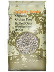Organic Porridge Oats, Gluten Free, 500g (Infinity Foods)
