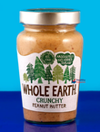 Crunchy Peanut Butter 340g (Whole Earth)
