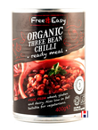 Three Bean Chilli, Organic 400g (Free & Easy)