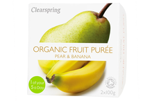 Clearspring Fruit Puree Pear & Banana