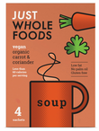 Carrot & Coriander Soup-in-a-Mug - 4x17g (Just Wholefoods)