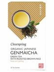 Organic Genmaicha Green Tea with Brown Rice x20 bags (Clearspring)