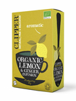 Organic Lemon & Ginger Herbal Tea 20 Bags (Clipper)