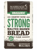 Strong Malted Brown Bread Flour, Organic 1kg (Marriages)