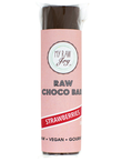Strawberry Vegan Chocolate Bar, Organic 30g (My Raw Joy)