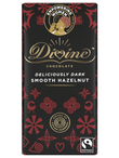 Dark Chocolate and Smooth Hazelnut Bar 90g (Divine Chocolate)