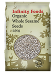 Organic (Whole) Sesame Seeds 250g (Infinity Foods)