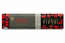 Organic Vegan Black Cherry Chocolate Bar 35g (Vivani)