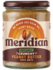 Organic Crunchy Peanut Butter 470g (Meridian)