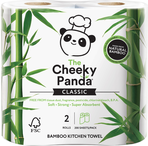Bamboo Kitchen Towels 2 Pack (Cheeky Panda)