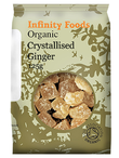 Crystallised Ginger, Organic 125g (Infinity Foods)