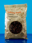Organic Dried Cranberries 250g (Infinity Foods)