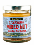 Organic Mixed Nut Butter 170g - Whole Nut Spread (Carley's)