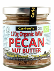 Pecan Nut Butter, Organic & Raw 170g (Carley's)