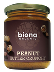 Organic Crunchy Peanut Butter with Salt 250g (Biona)