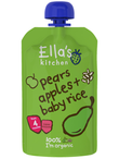 Stage 1 Pear & Apple Baby Rice, Organic 120g (Ella's Kitchen)