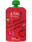 Stage 1 Red Pepper, Sweet Potato & Apple, Organic 120g (Ella's Kitchen)